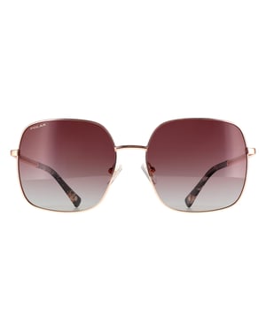 Polar Square Womens Rose Gold Pink Gradient Gold 306