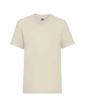 Fruit Of The Loom Childrens/Kids Value T-Shirt (Natural)