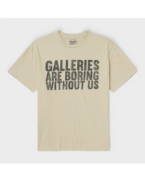 Gallery Dept. Saai Logo T-shirt Archief Wit