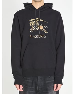 Katoenen jersey hoodie