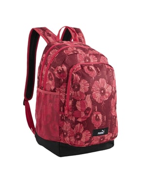 Puma Academy Bloemen Rugzak (Rood)