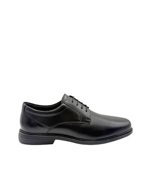 Men's Rockport Clinton Pla in BLACK