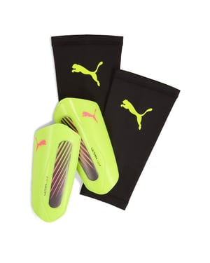 Accessories Puma Light Shin Guards in Yellow/Black