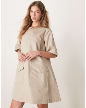 Barbour Luna minidress in beige