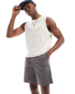 Jack & Jones lös passform chino shorts i grått