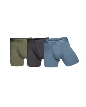 Bamboo  Cotton Boxer 3 pk
