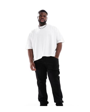 Levi's Big & Tall 511 slim jeans i svart