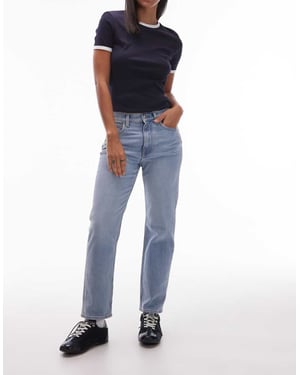 ARKET Jade stretch slim leg jeans i ljus tvättad blå