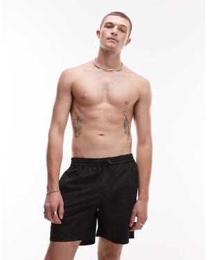 Allsaints warden badshorts i jet black