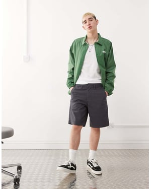 Vans autentiska avslappnade chino-shorts i mörkgrått