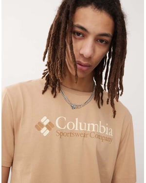 Columbia CSC Basic Logo t-shirt i beige