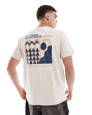 Columbia Explorers Canyon Back t-shirt i beige