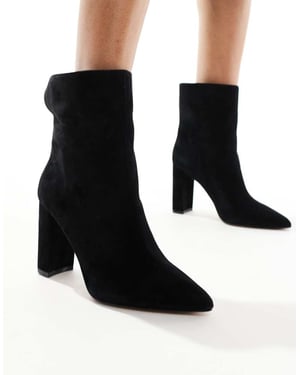 Aldo Sushi Heeled Ankle Boots in Black