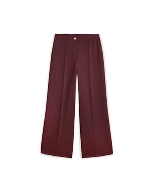 Summum 4s2369-11680 335 trousers foam uni dark burgundy