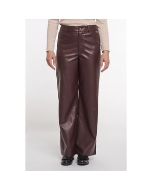 Rino & Pelle regular length straight leg pants corianregular.7502611 10873 chocolate bean