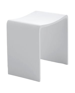 Vtw Living douchekruk solid surface mat 40 x 30 x 42.5 cm