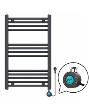 Vtw Living handdoekradiator elektrisch 800 500 mm mat 300 watt