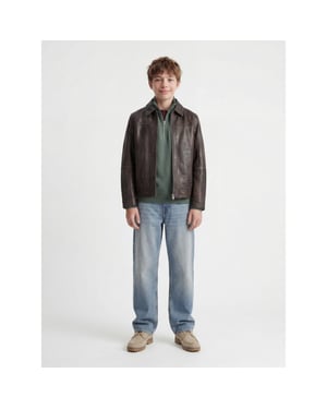 Jack & Jones Jornorrebro emb sweat high neck jnr olijf