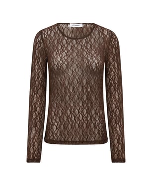 Co'Couture Top lange mouw 500052 barna