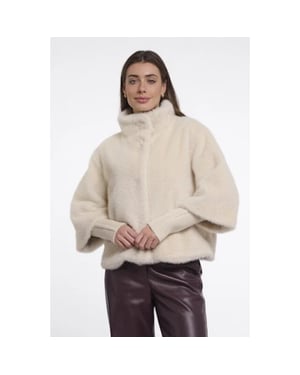 Rino & Pelle Nesrin.7002611 rino en pelle jacket with rib cuffs birch