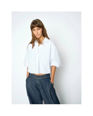 Mos Mosh 181930 109 mosmosh mmmaxime nylah shirt bright white