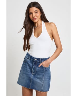 Seam Detail Mini Skirt