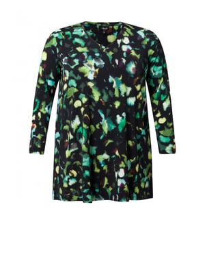 COLLETTA Nienke Tops - Green/Multi-Colour