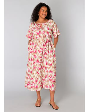 YEST CURVE Ula One pieces - Fuchsia/Multi-Colour
