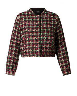 YEST CURVE Romaisa Cover ups - Dark Red/Multicolour