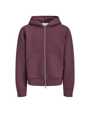 Jack & Jones Jcolegacy sweat scuba zip hood noos steen