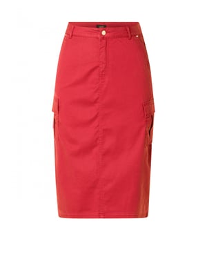 YEST CURVE Yoleigh Essential Bottoms - Maroon