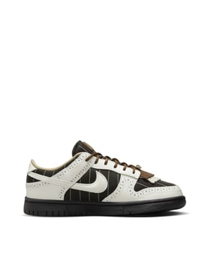 Dunk Low LX Brogue Pinstripe Sneakers