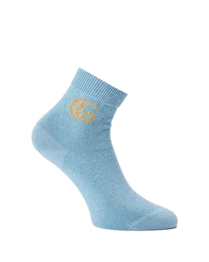GG Monogram Kashmir Ankelstrumpor