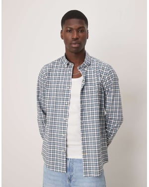 Barbour Lomond tailored shirt in northshore tartan