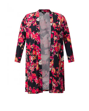 COLLETTA Nayla Cover ups - Soft Red/Multi Colou