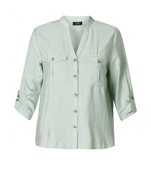 YEST CURVE Willemke Tops - Greyed Mint