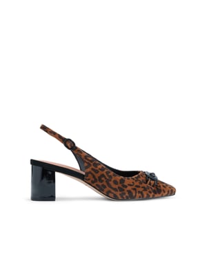 Kurt Geiger London Suede Kingsley Block Heel Heels
