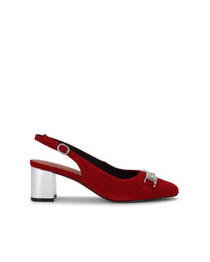 Kurt Geiger London Suede Kingsley Block Heel Heels