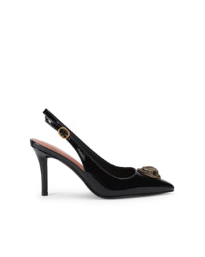 Kurt Geiger London Patent Leather Kensington Sling Heels