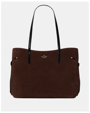 Cleo Suede Tote Bag