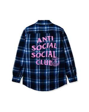 ASSC X Everton FC Evertonian Flannel Button Up - Blue