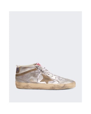 Golden Goose Deluxe Brand Dames leren sneaker met vintage afwerking