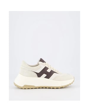 Hogan Dames vetersneaker met h-detail