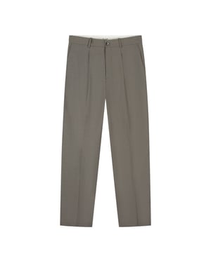 Olaf Regular wool pleated pantalons m260407