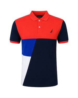 Nautica Shawe Mens Red Polo Shirt
