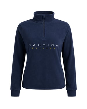 Nautica Enya Womens Dark Navy Top
