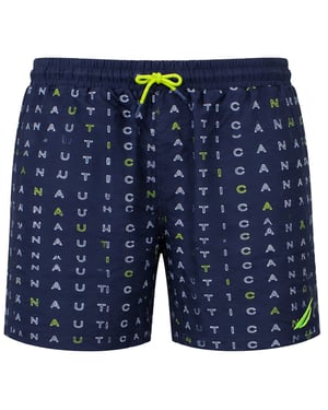 Nautica Bradwell 6inch Mens Navy Swim Shorts
