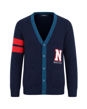 Nautica Lincoln Mens Navy Sweater