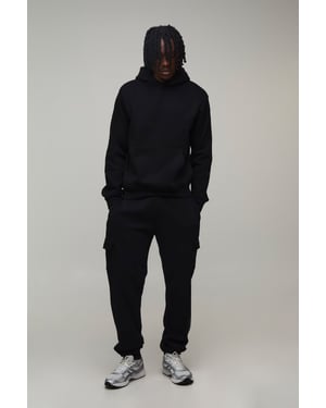 Tall Boxy Hooded Cargo Tracksuit