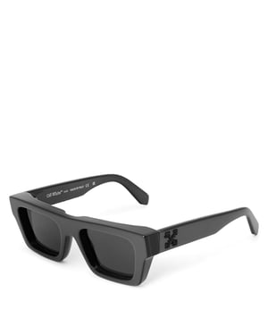Accessories Off White Oregon Square Sunglasses in Grey Dark Grey